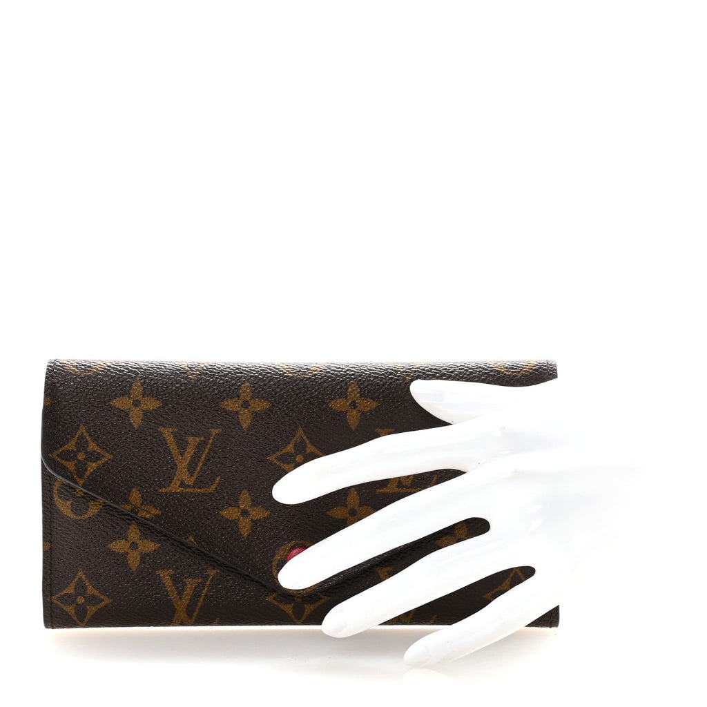 Louis Vuitton Monogram Josephine Wallet Fuchsia