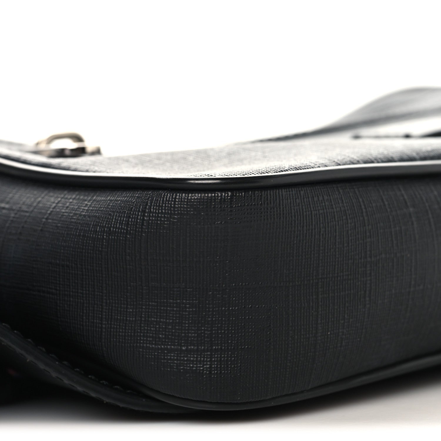 Gucci Soft GG Supreme Monogram Web Belt Bag Black Grey