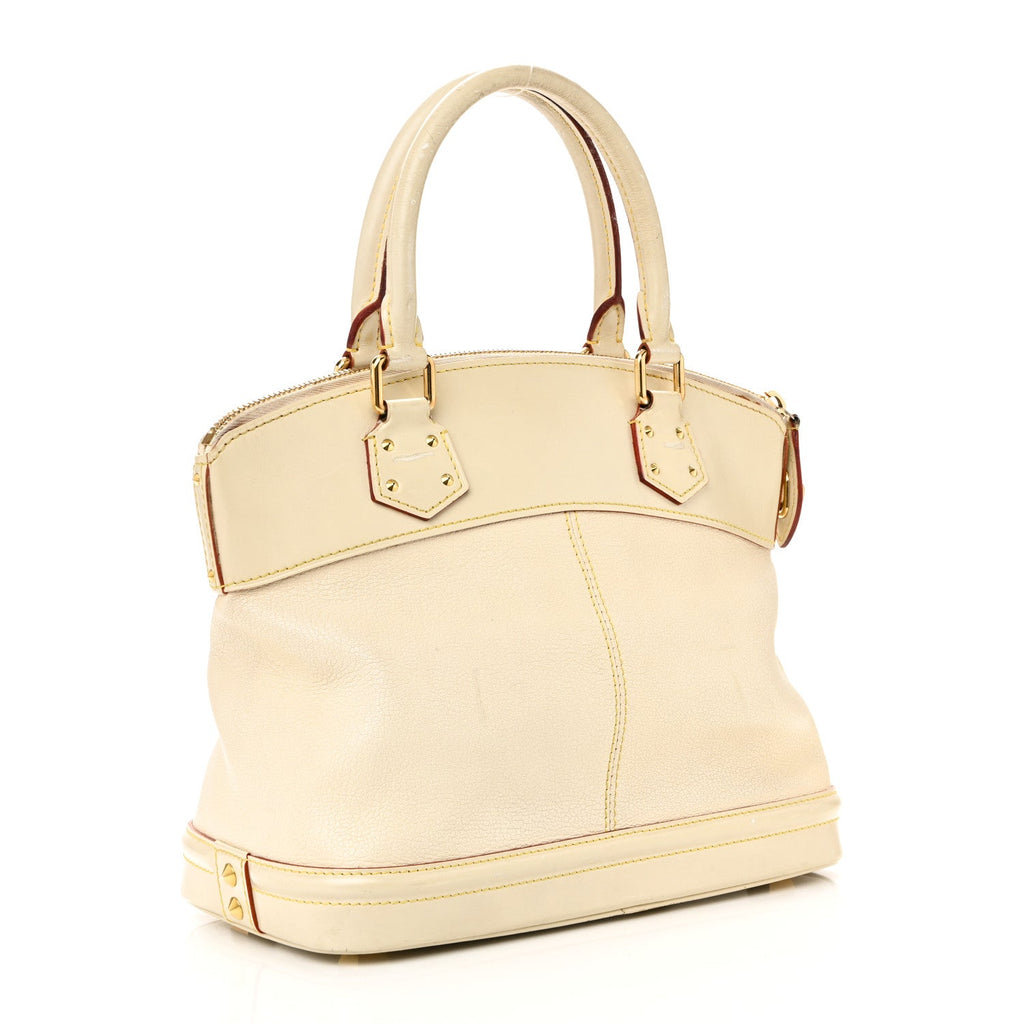 Louis Vuitton Suhali Lockit PM White
