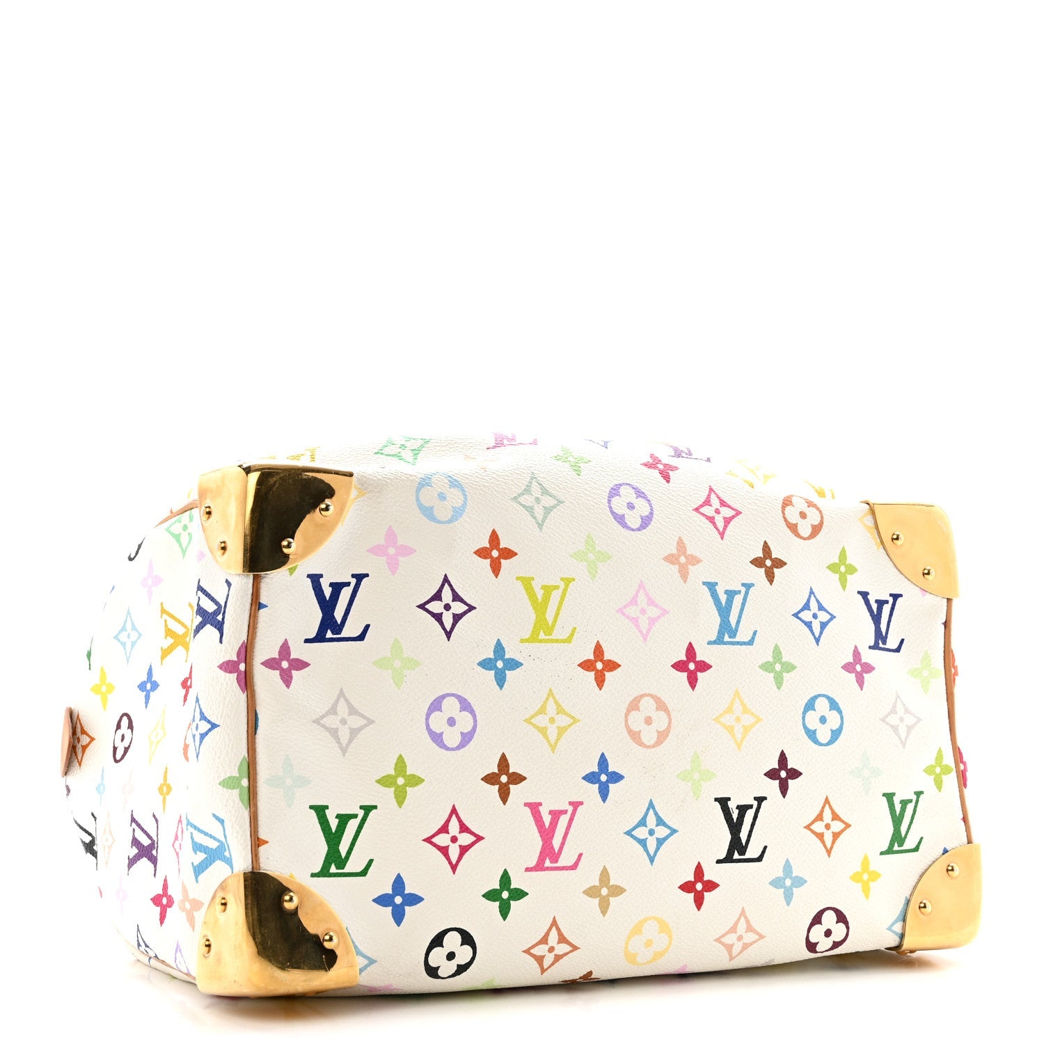 Louis Vuitton Monogram Multicolor Speedy 30 White