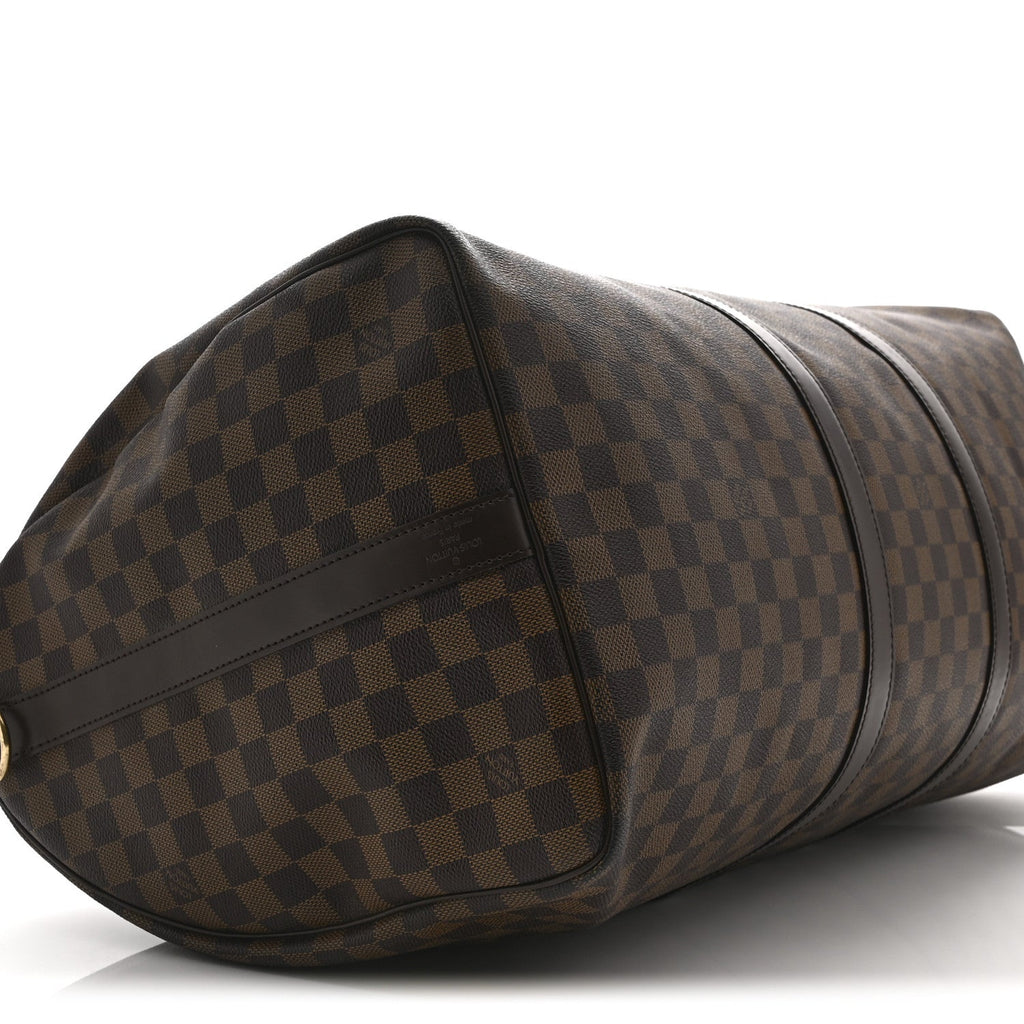 Louis Vuitton Damier Ebene Keepall Bandouliere 55