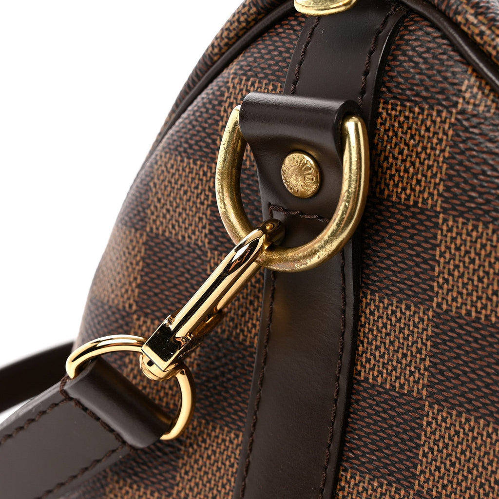 Louis Vuitton Damier Ebene Speedy Bandouliere 25
