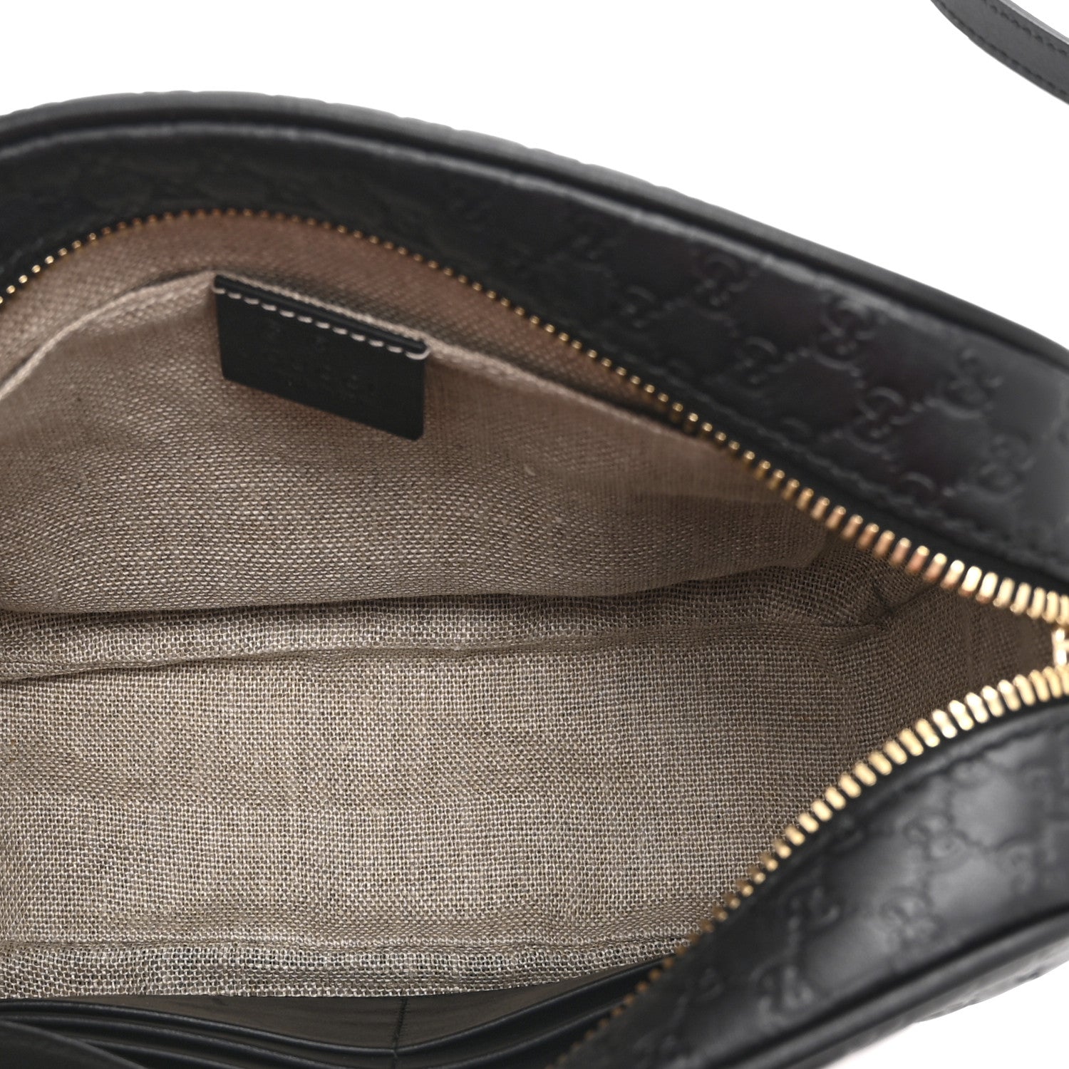 Gucci Microguccissima Mini Bree Messenger Bag Black