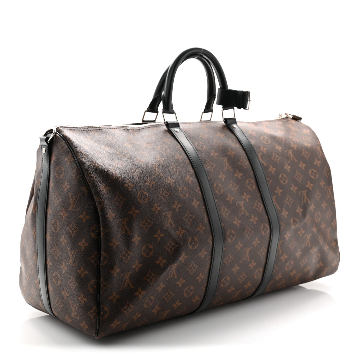 Louis Vuitton Monogram Macassar Keepall Bandouliere 55