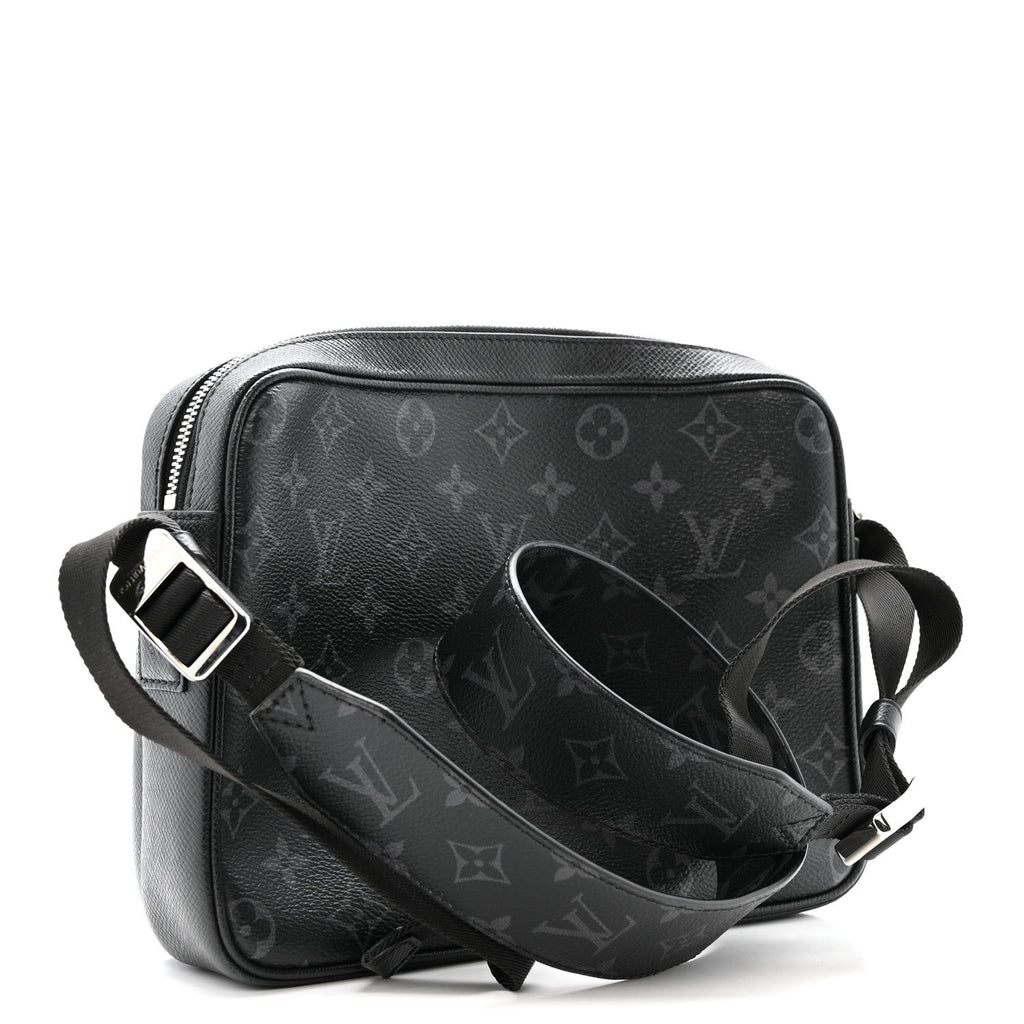 Louis Vuitton Taiga Monogram Eclipse Outdoor Messenger Black