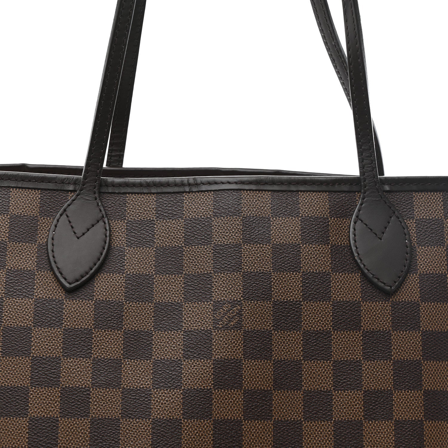 Louis Vuitton Damier Ebene Neo Neverfull MM Rose Ballerine