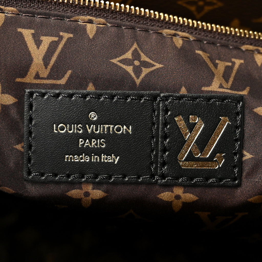 Louis Vuitton Econyl Monogram Pillow Giant Onthego MM  Black