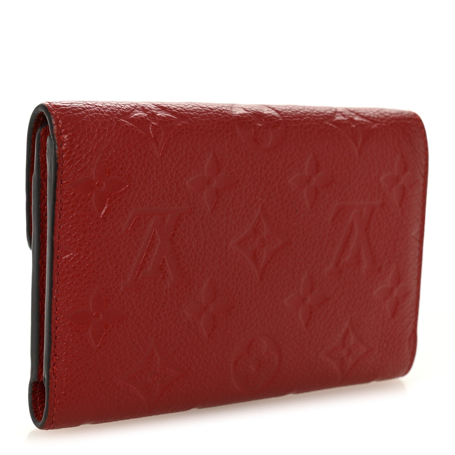 Louis Vuitton Empreinte Compact Curieuse Wallet Cherry