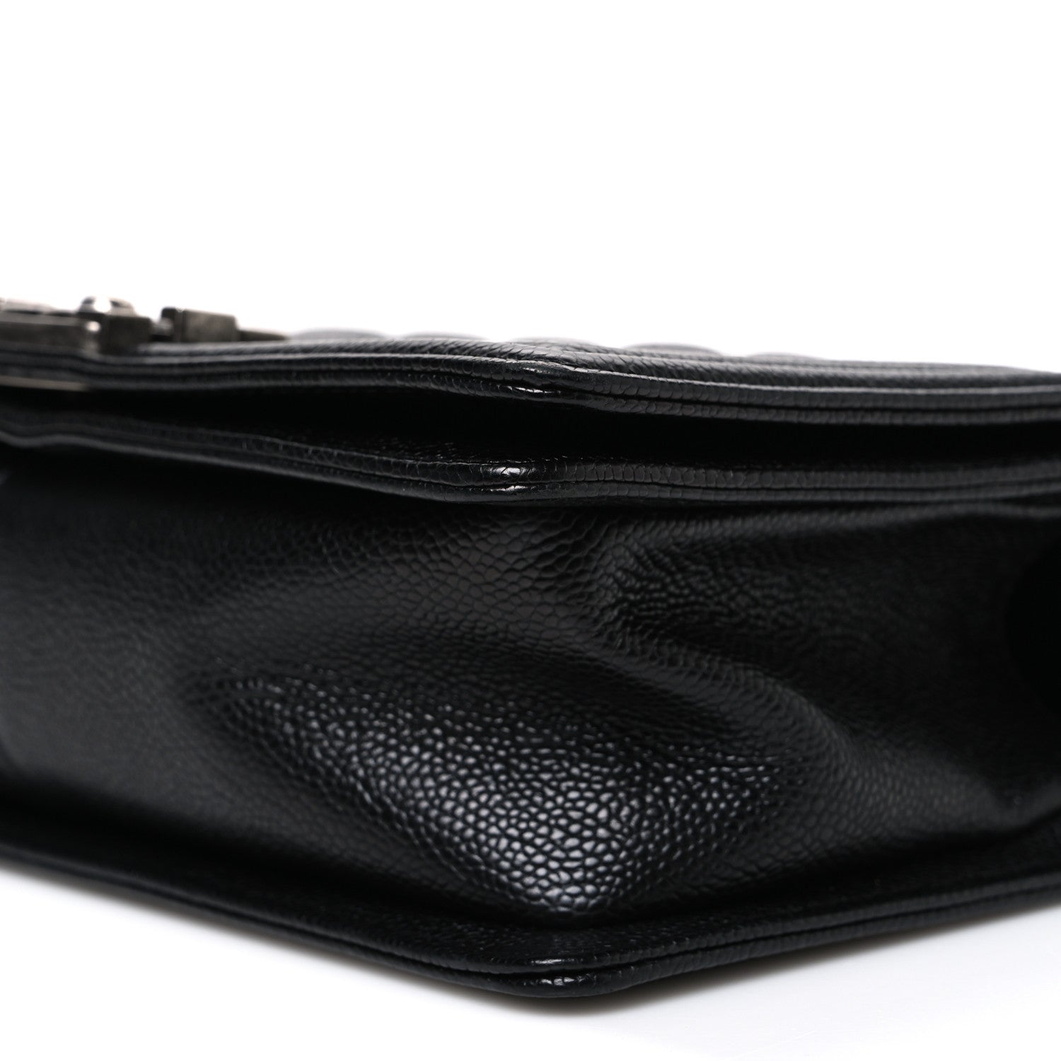 Chanel Caviar Quilted Medium Boy Flap Black