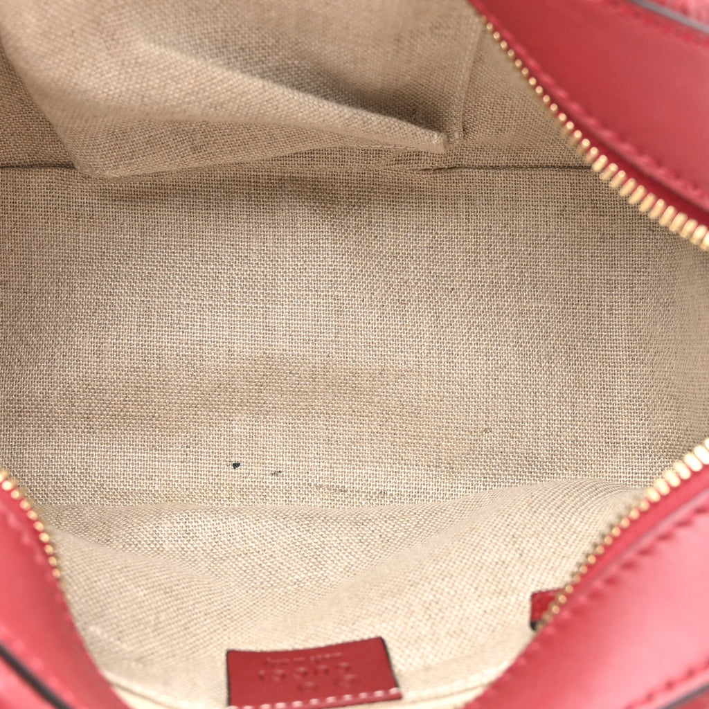 Gucci Soft Microguccissima Small Crossbody Bag Rosso