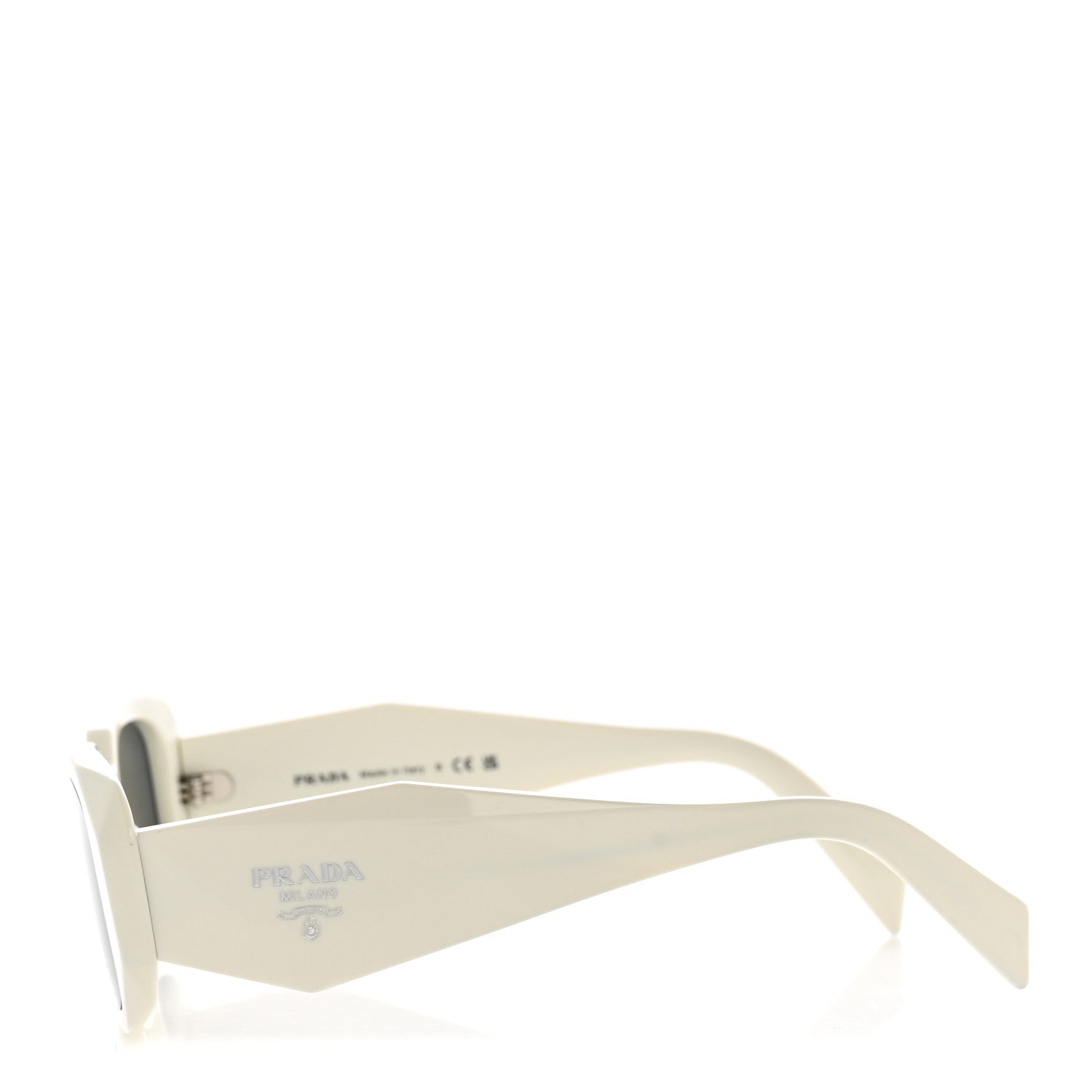 Prada Acetate Symbole Sunglasses SPR 17W White