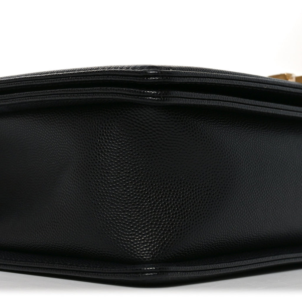Chanel Caviar Quilted New Medium Boy Flap Black
