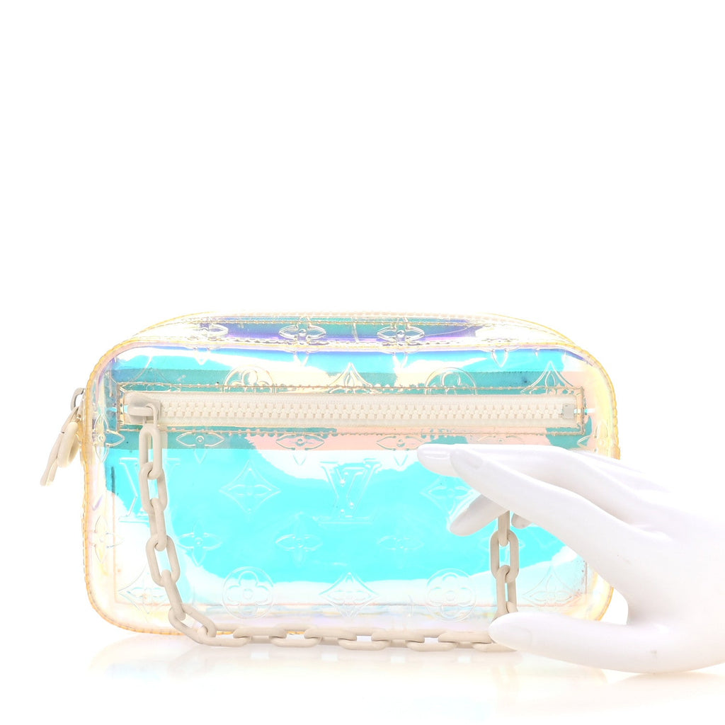 Louis Vuitton PVC Monogram Pochette Volga Iridescent Prism