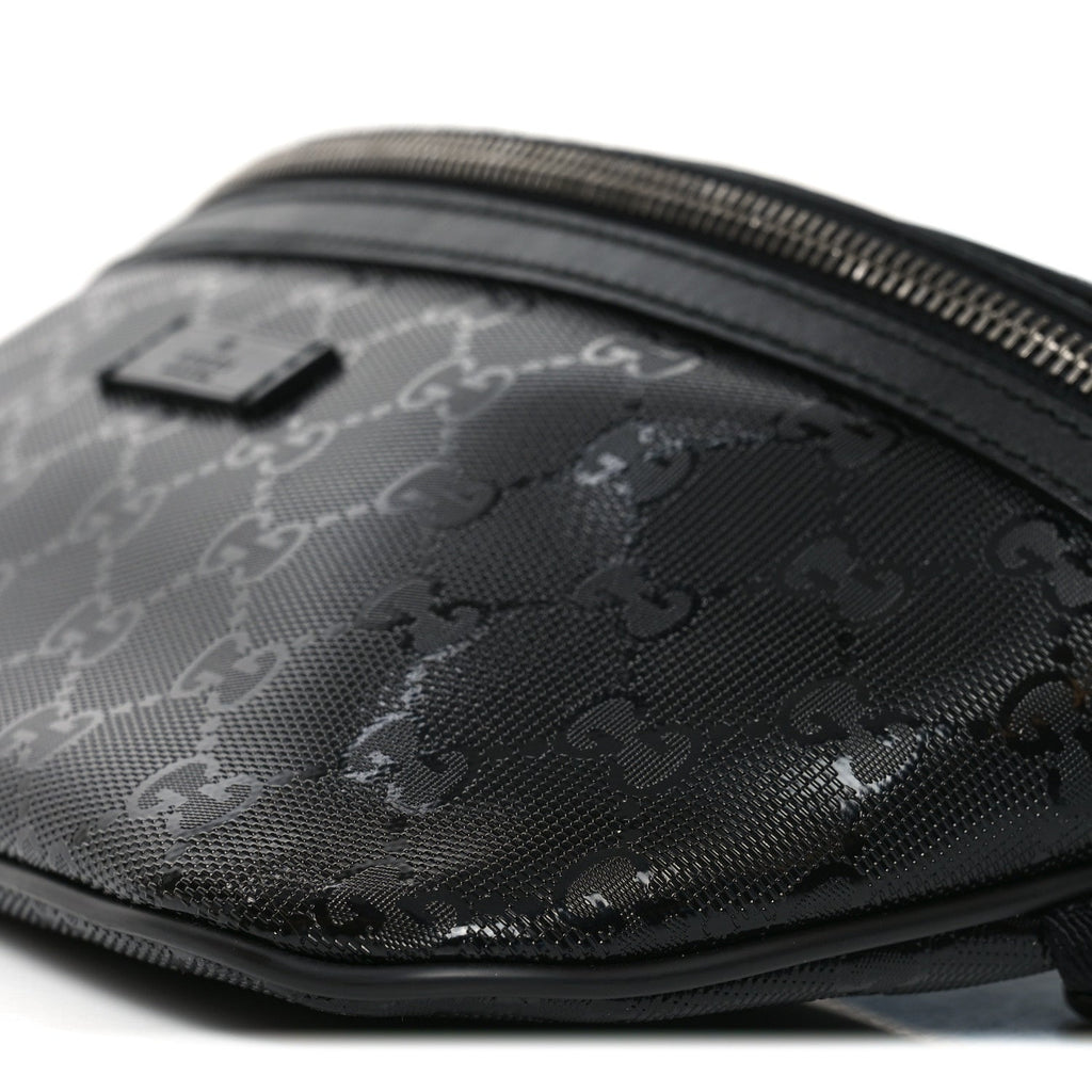 Gucci Imprime Monogram Belt Bag Black
