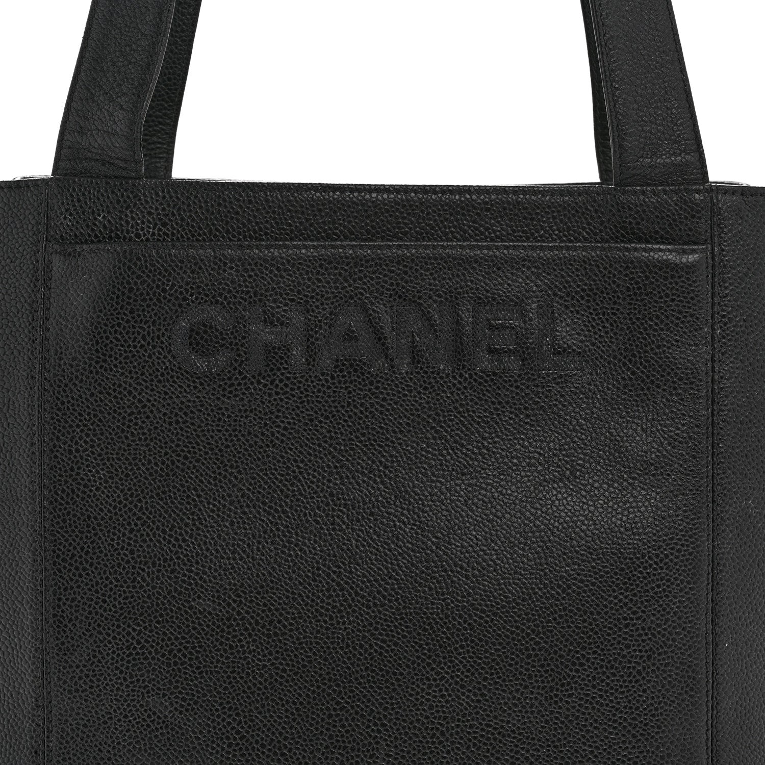 Chanel Caviar Shoulder Bag Black