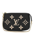 Louis Vuitton Empreinte Monogram Giant Mini Pochette Accessories Black