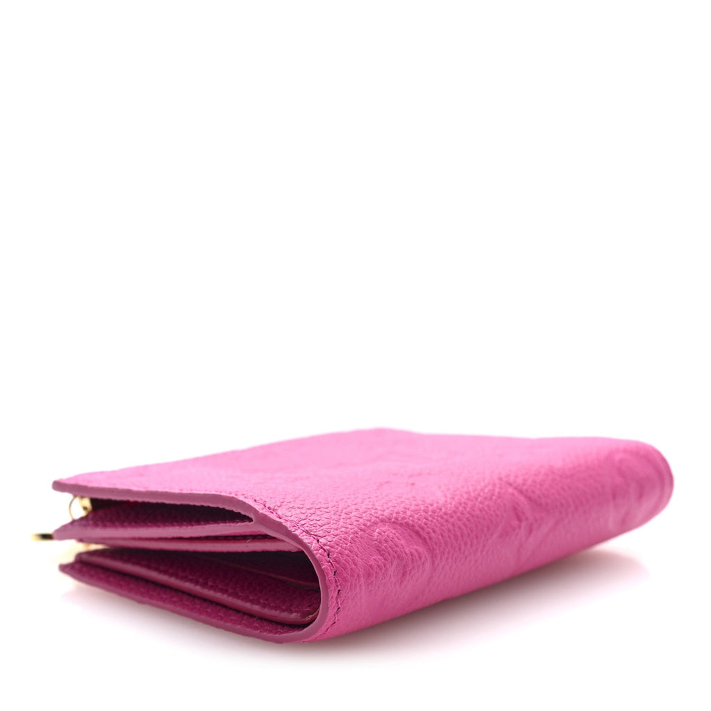 Louis Vuitton LV X TM Empreinte Monogram Lisa Wallet Kawaii Pink