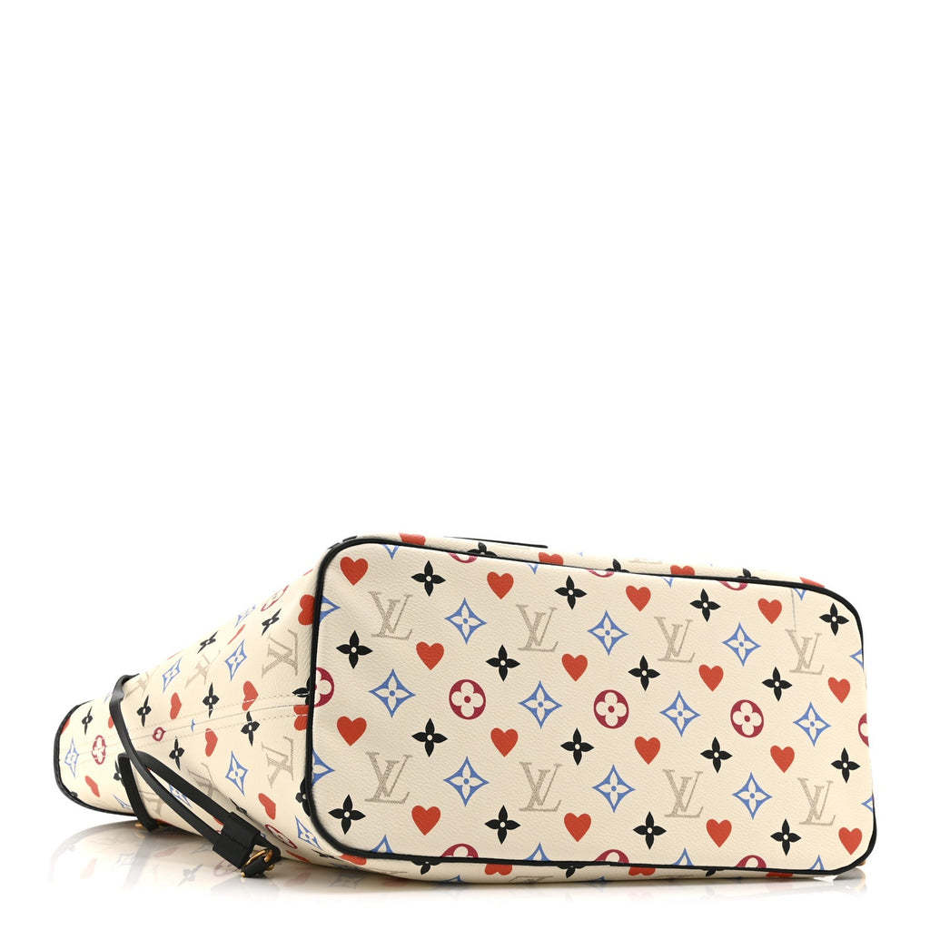 Louis Vuitton Game On Neverfull MM White