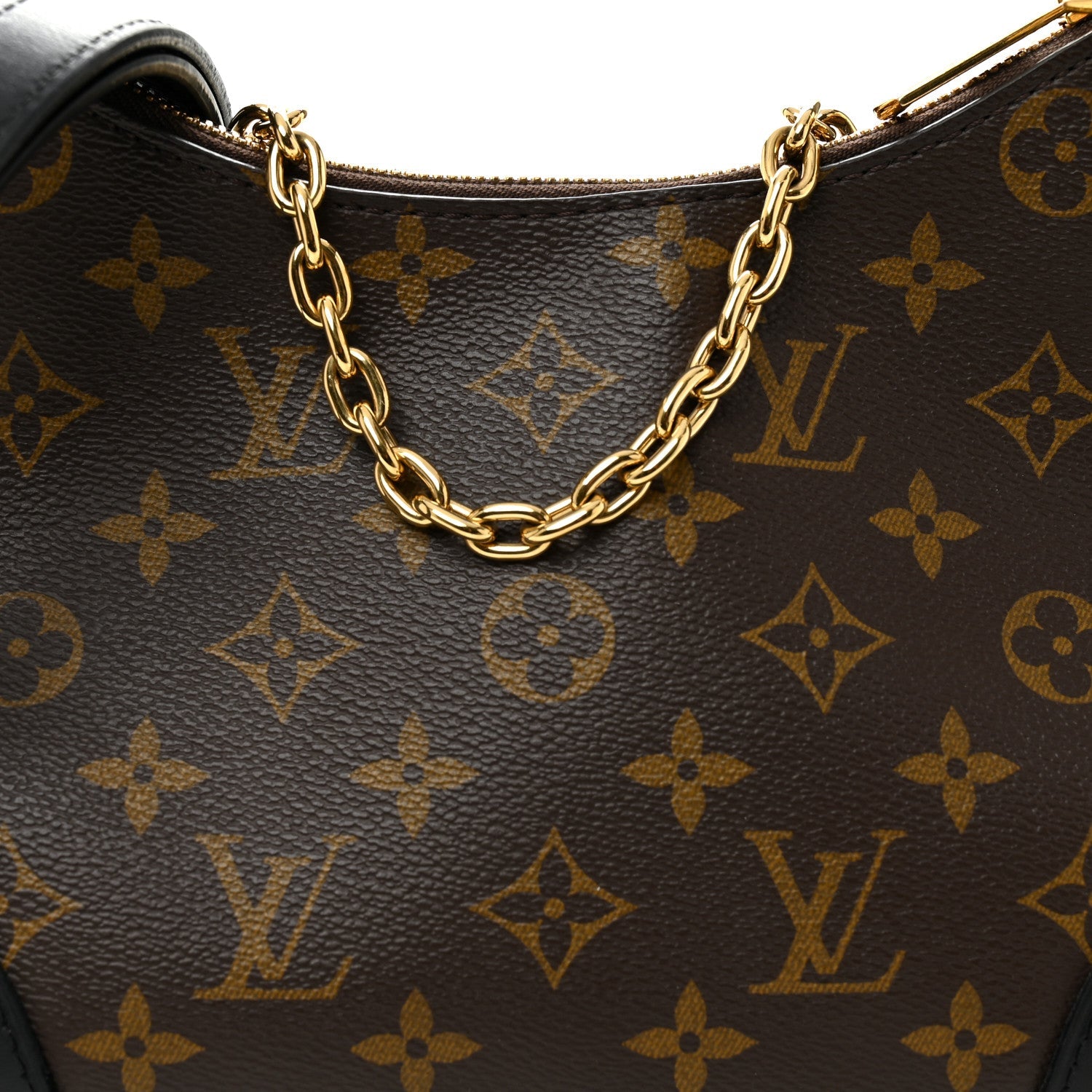 Louis Vuitton Monogram Boulogne NM Black