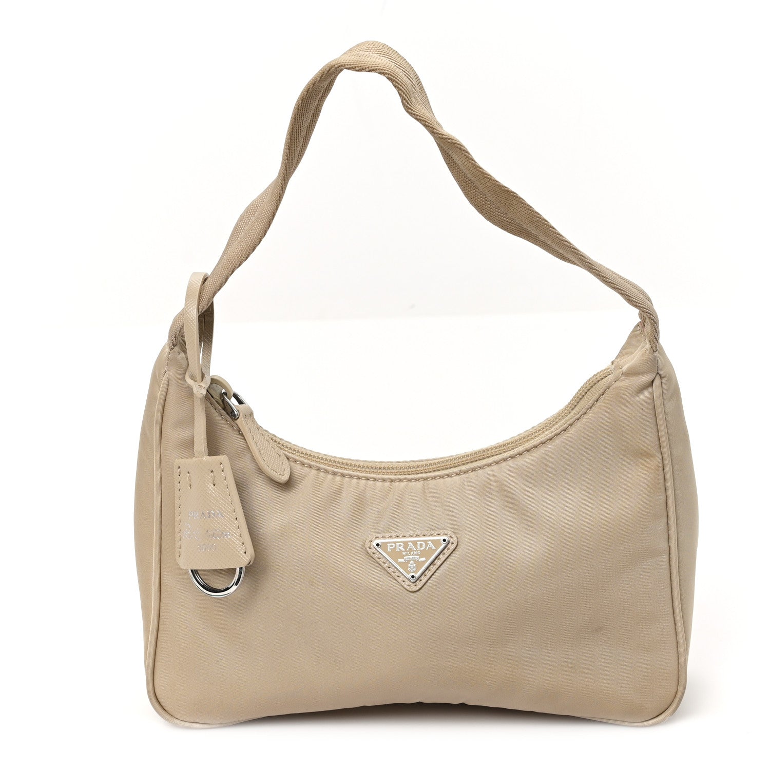 Prada Re-Nylon Saffiano Mini Re-Edition 2000 Bag Deserto