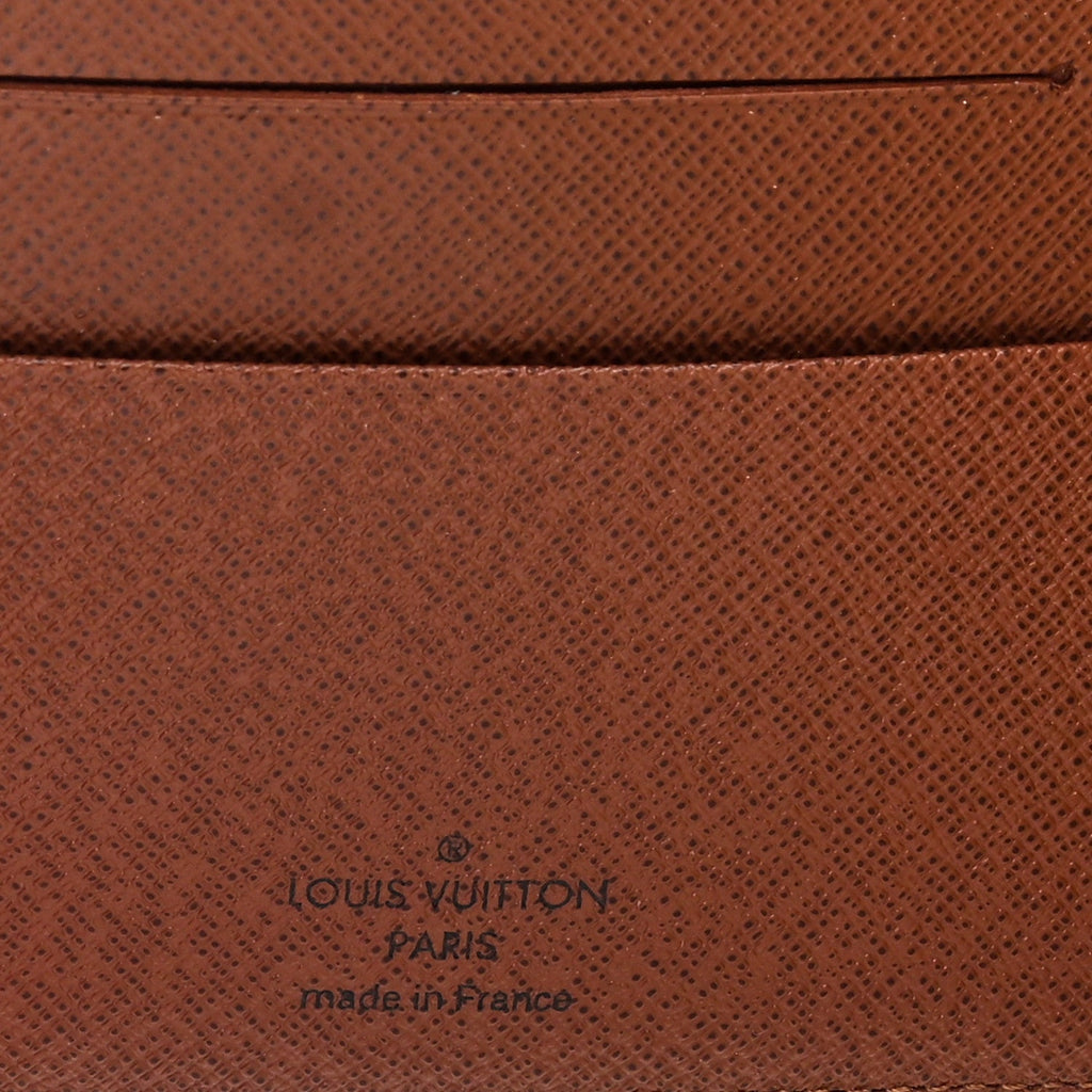 Louis Vuitton Monogram Medium Ring Agenda Cover