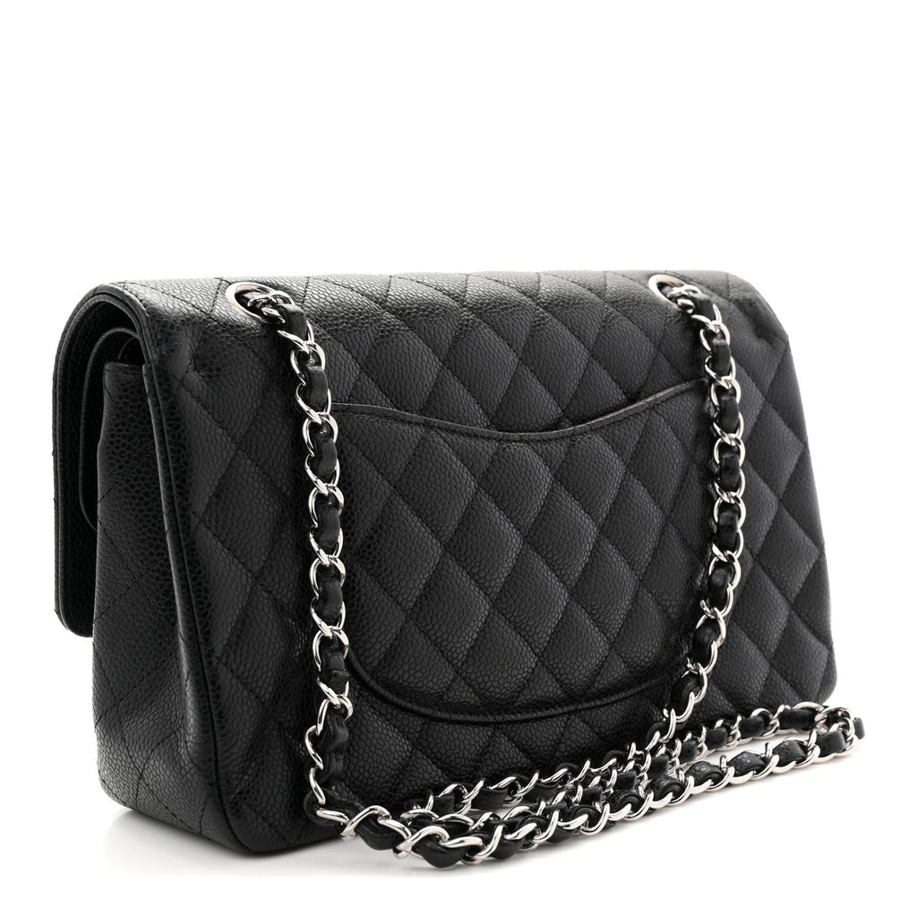 Chanel Caviar Quilted Medium Double Flap Black