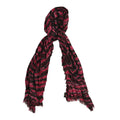 Louis Vuitton Cashmere Silk Tigre Disco Stole Rose