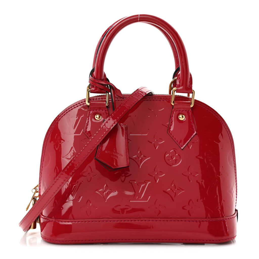 Louis Vuitton Vernis Alma BB Rose Indien