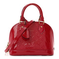 Louis Vuitton Vernis Alma BB Rose Indien