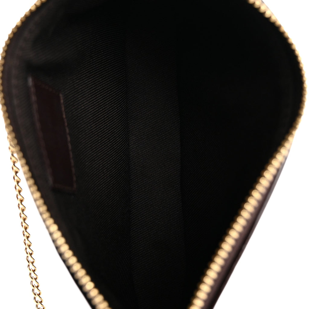 Louis Vuitton Vernis Monogram Mini Pochette Accessories Amarante