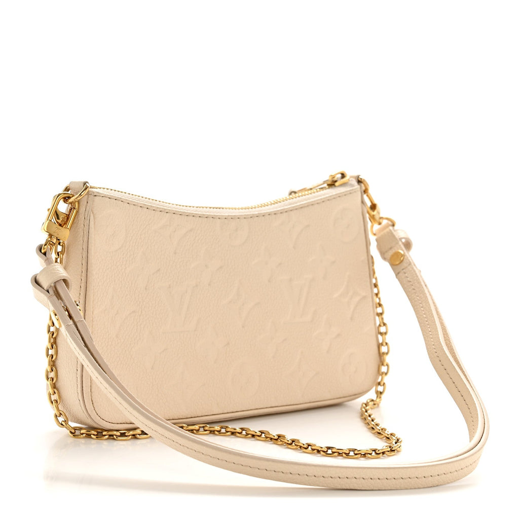Louis Vuitton Empreinte Easy Pouch On Strap Cream