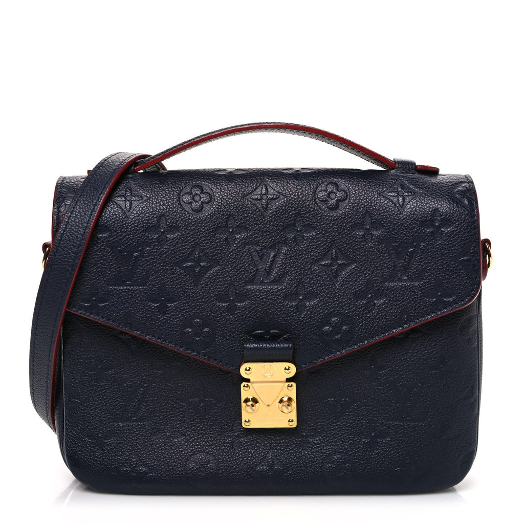 Louis Vuitton Empreinte Pochette Metis Marine Rouge