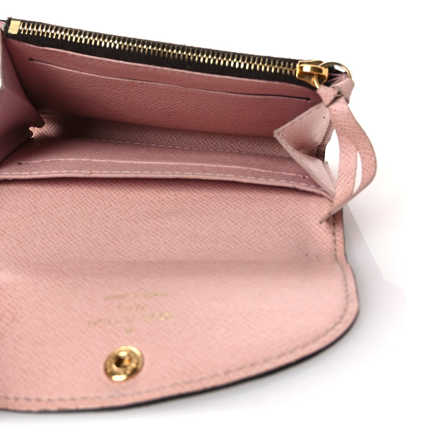 Louis Vuitton Damier Ebene Rosalie Coin Purse Rose Ballerine