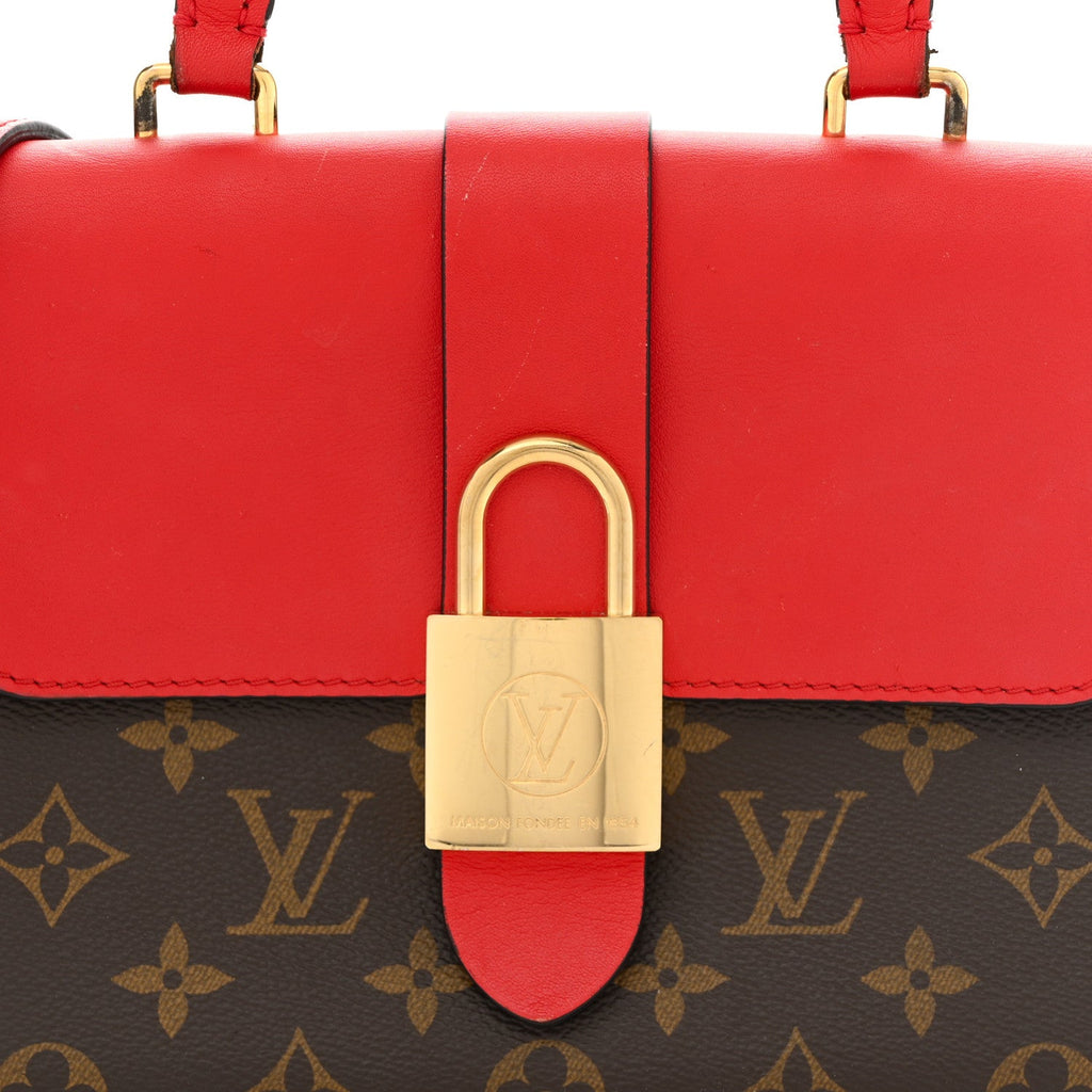 Louis Vuitton Monogram Locky BB Coquelicot