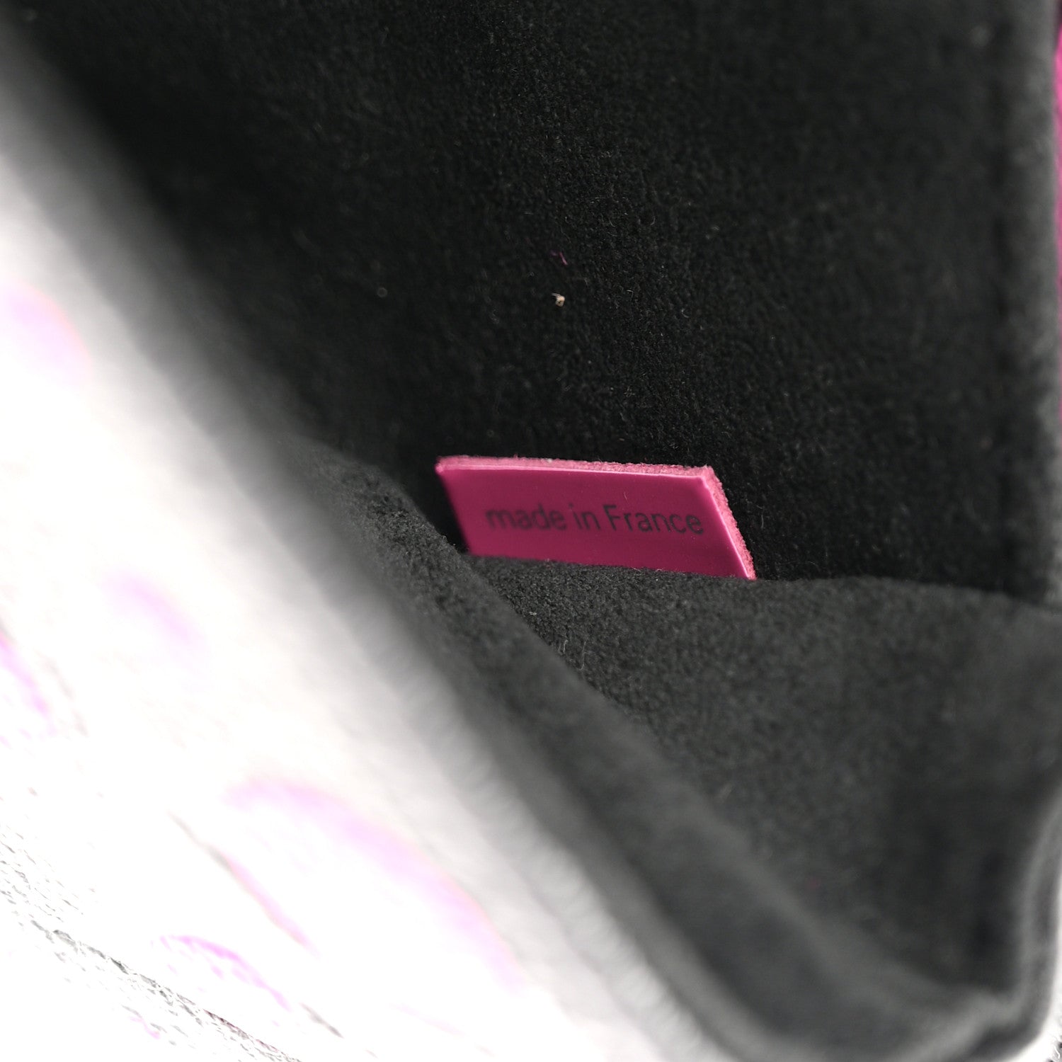 Louis Vuitton LV x YK Empreinte Monogram Giant Pochette Metis Black Fuchsia