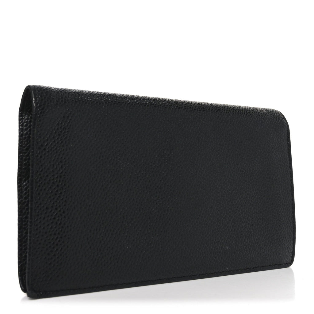 Caviar Timeless CC Yen Wallet Black