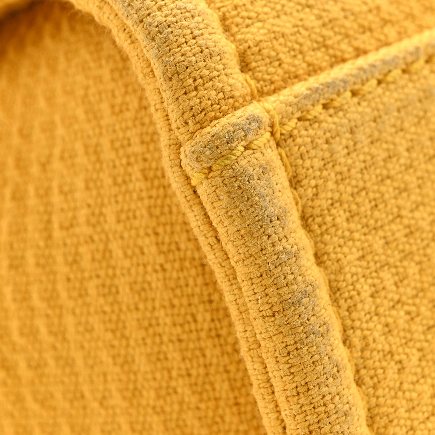 Chanel Mixed Fibers Small Deauville Tote Yellow