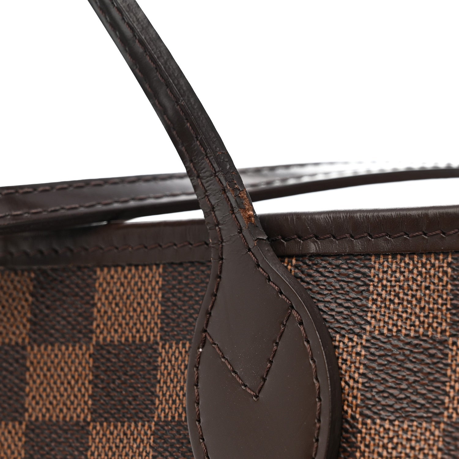 Louis Vuitton Damier Ebene Neo Neverfull MM Rose Ballerine
