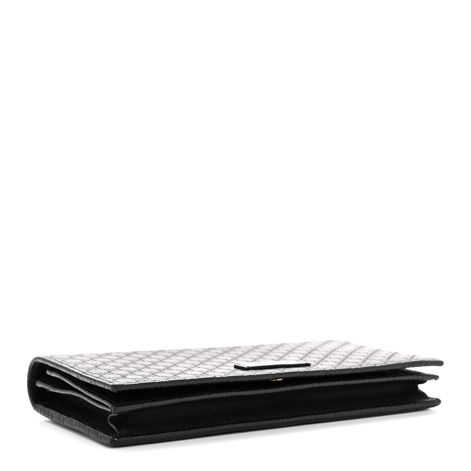 Gucci Microguccissima Crossbody Wallet Black