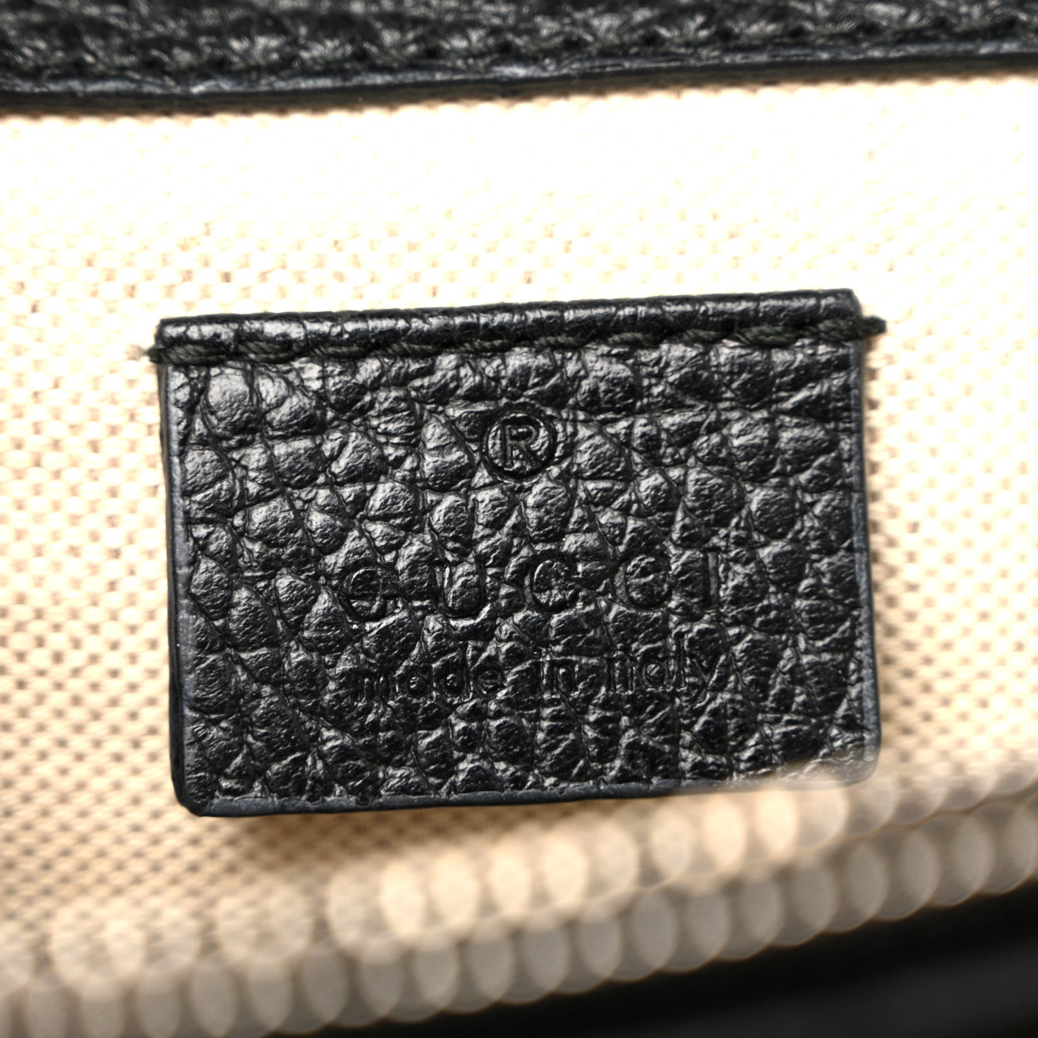Gucci Pebbled Calfskin Small Dionysus Shoulder Bag Black