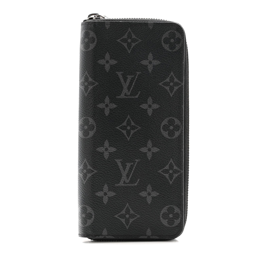 Louis Vuitton Monogram Eclipse Vertical Zippy Wallet