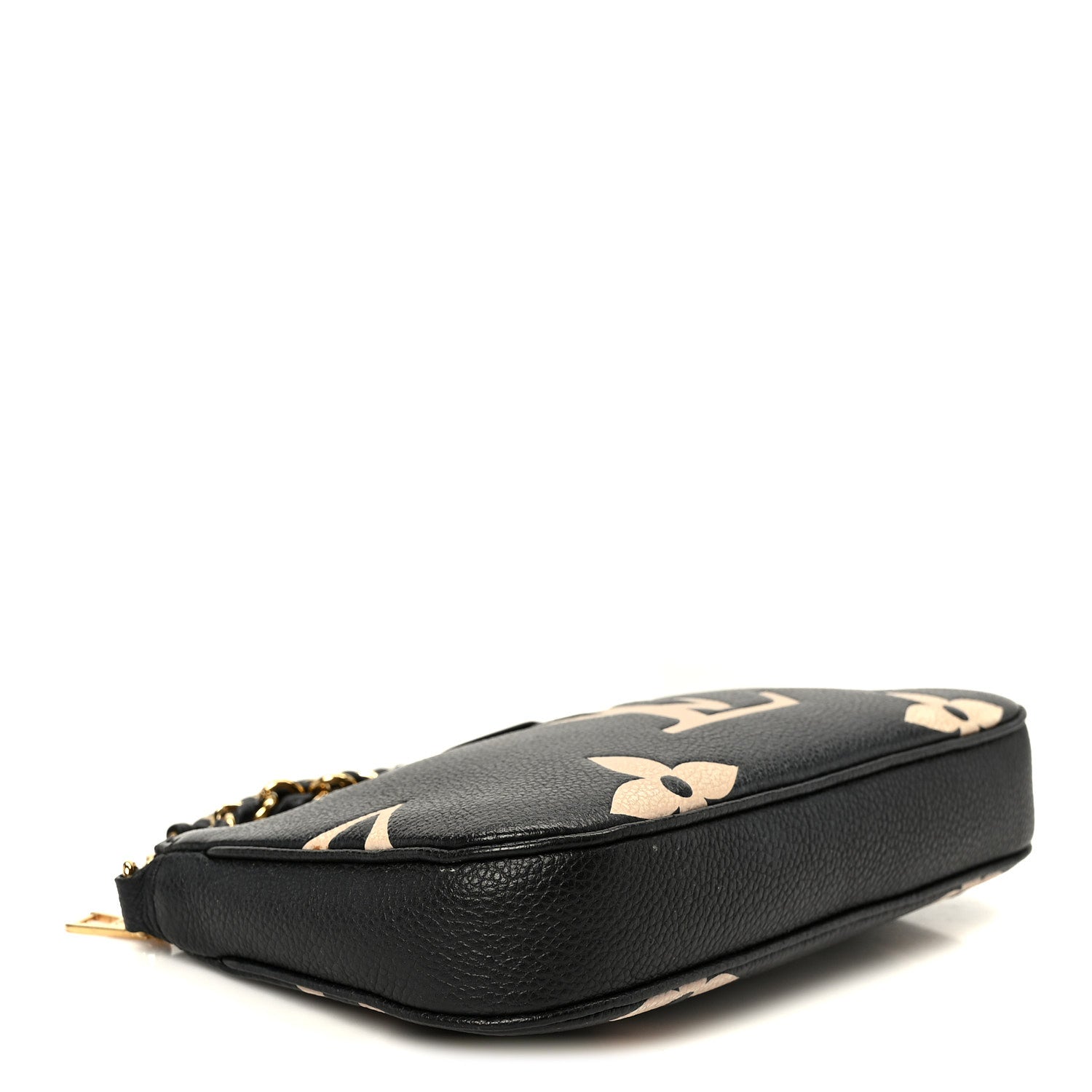 Louis Vuitton Empreinte Monogram Giant Multi Pochette Accessories Mini Pochette Black Beige