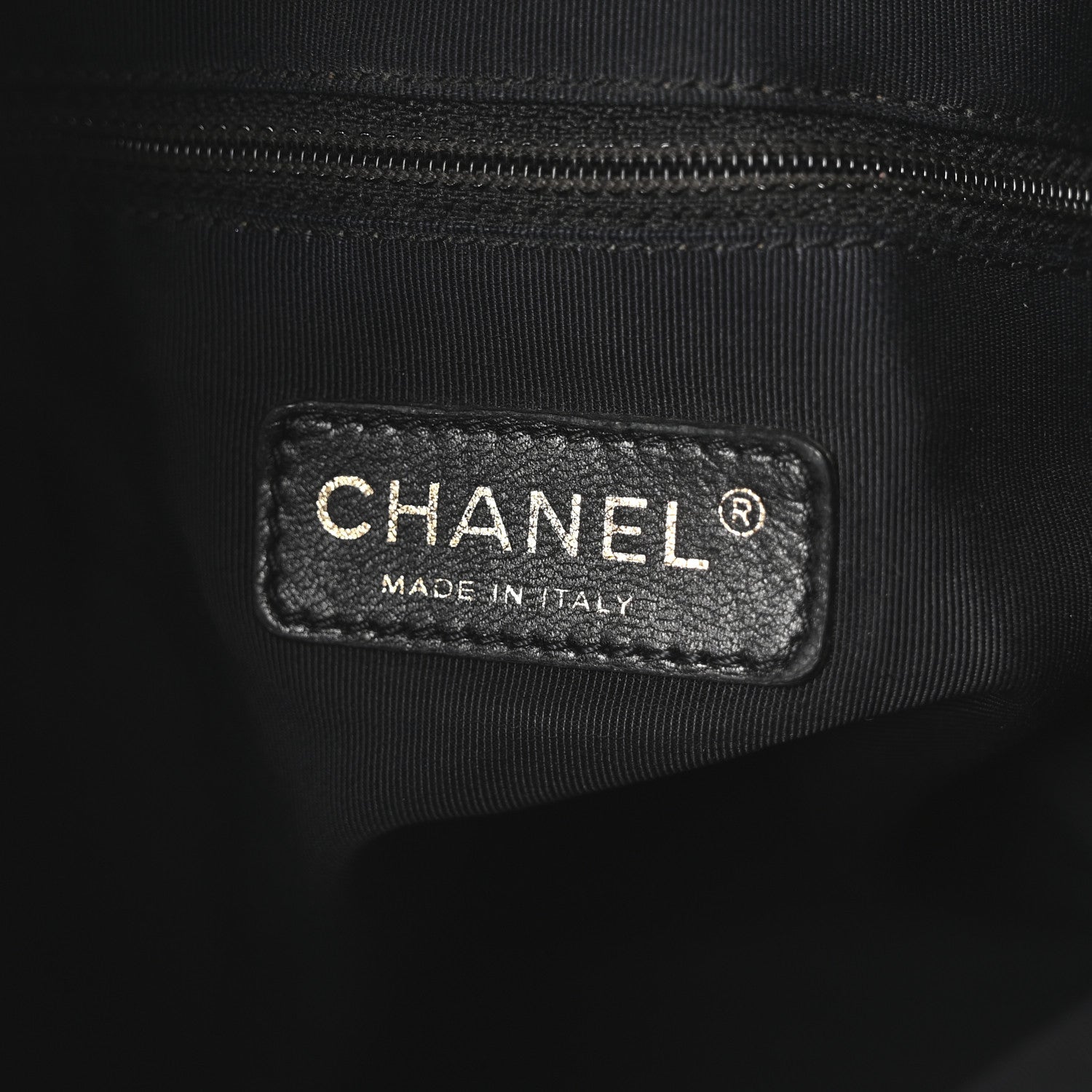 Chanel Calfskin Quilted Large Chain Me Hobo Black
