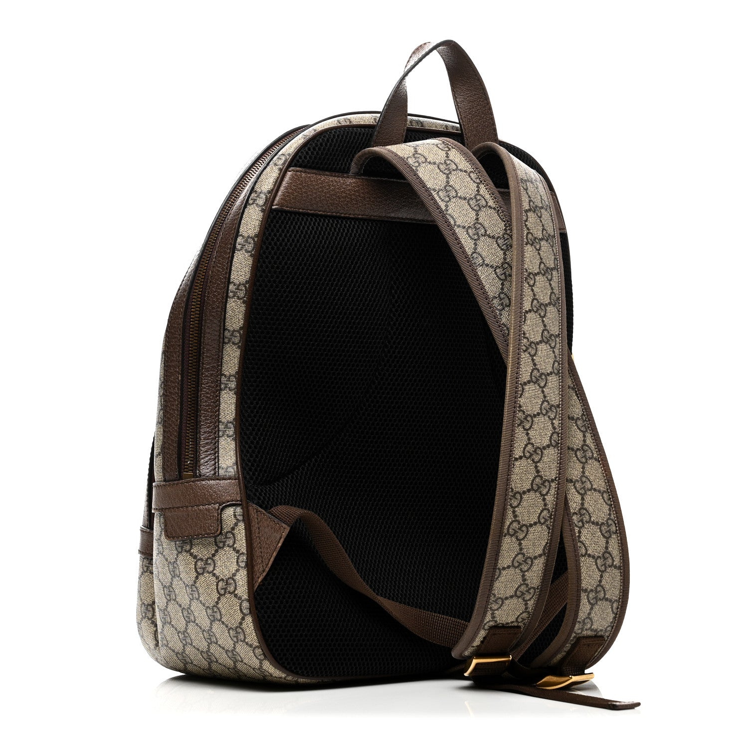Gucci GG Supreme Monogram Medium Ophidia Day Backpack Brown
