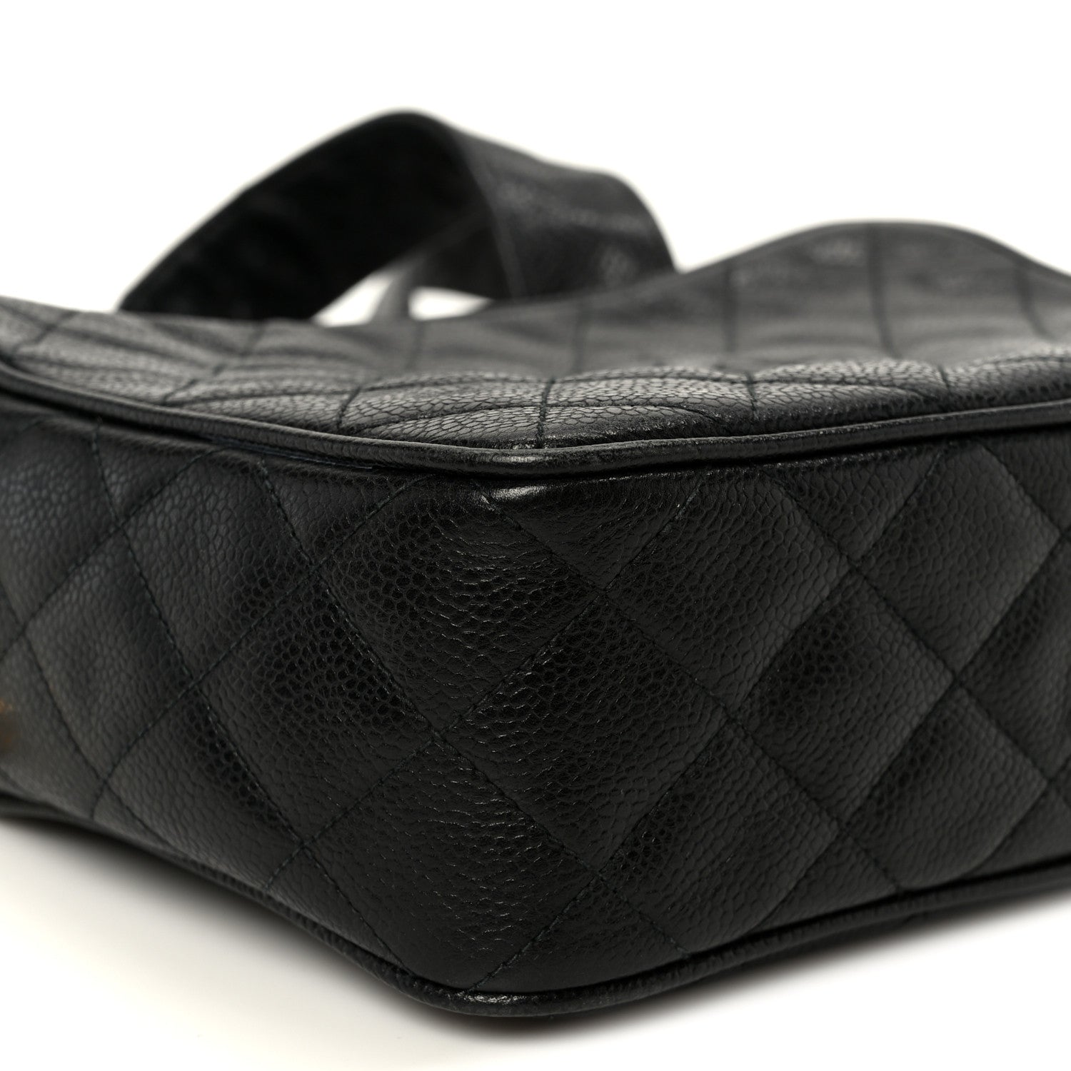 Chanel Caviar Quilted Camera Case Black