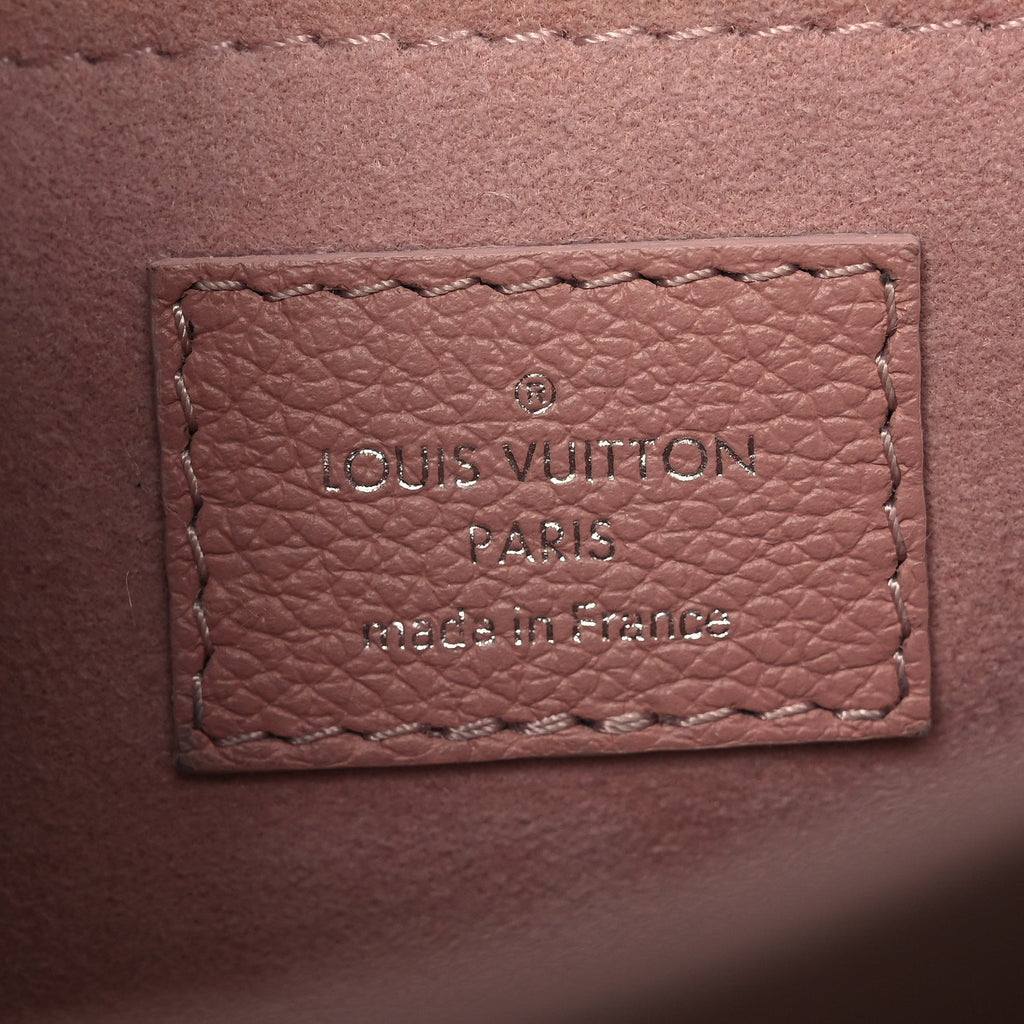Louis Vuitton Soft Calfskin My Lockme Chain Bag BB Rose Boudoir Creme
