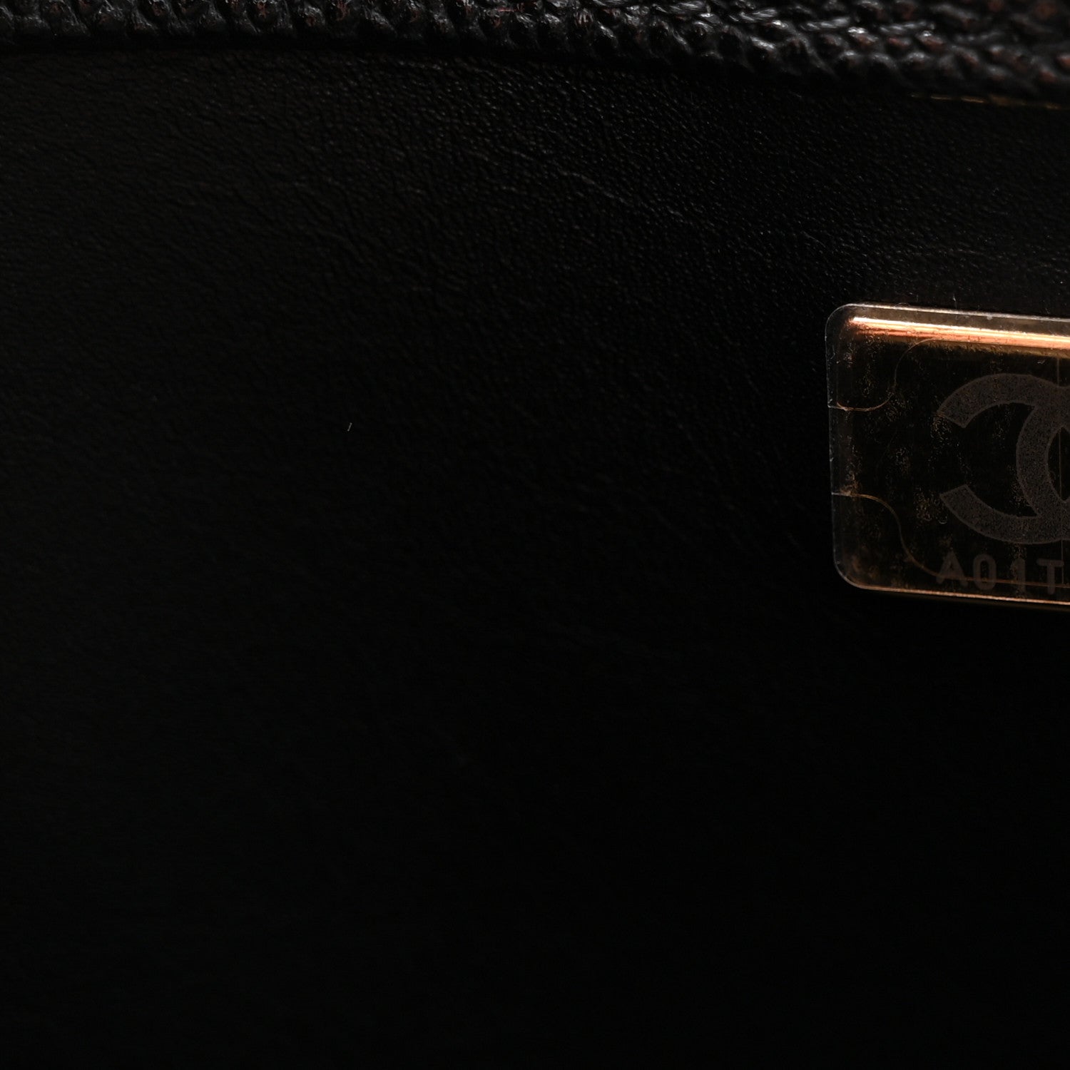 Chanel Caviar Quilted Small Shopping Tote Black