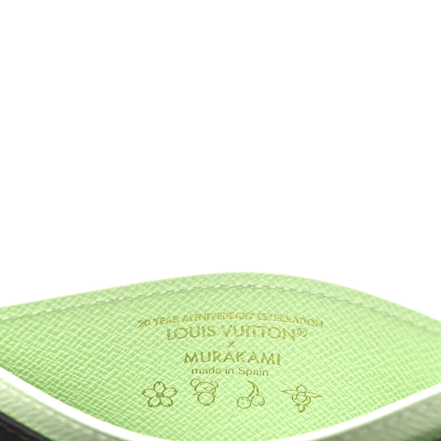 Louis Vuitton LV X TM Monogram Cherry Blossom Card Holder Sakura Brown