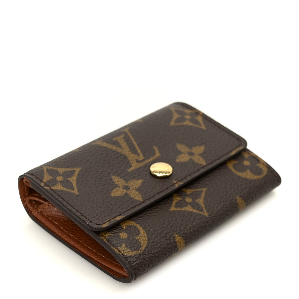 Louis Vuitton Monogram Porte-Monnaie Plat Coin Purse