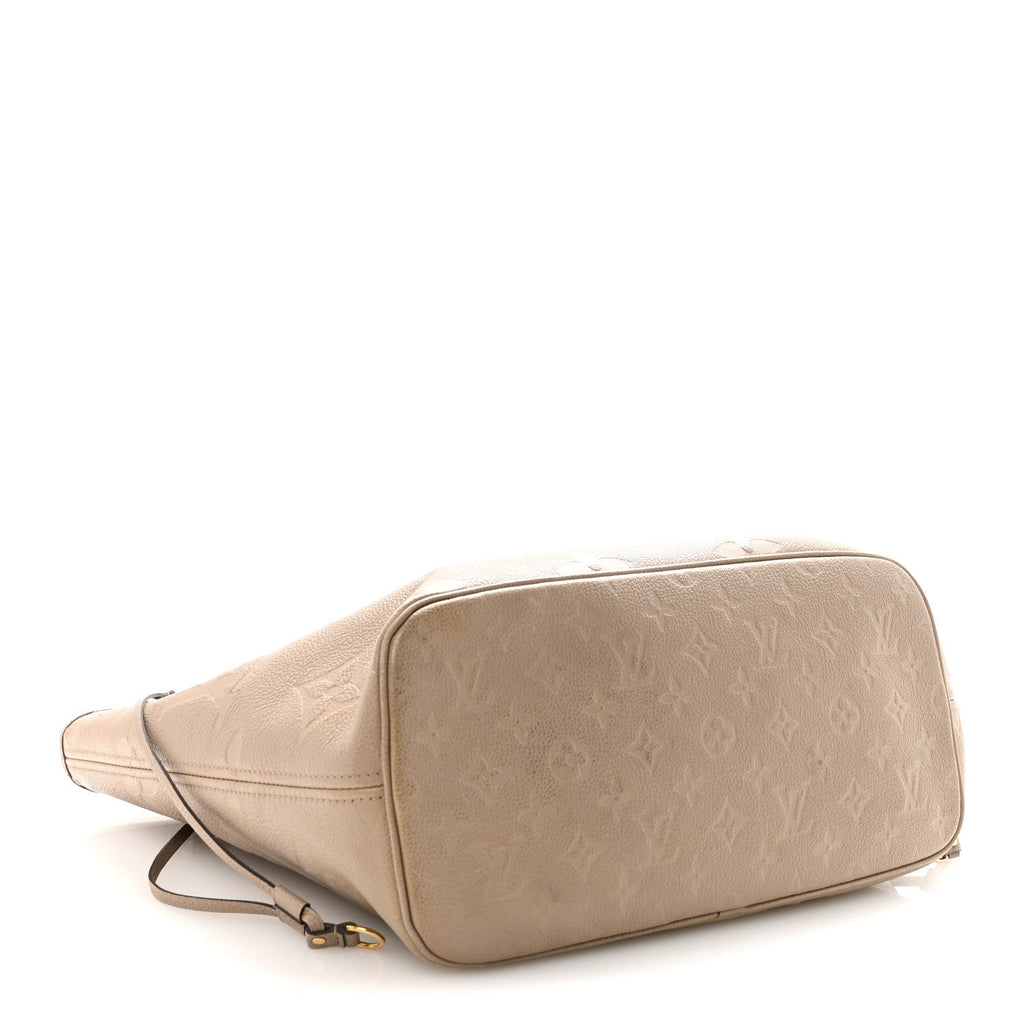Louis Vuitton Empreinte Monogram Giant Neverfull MM Tourterelle